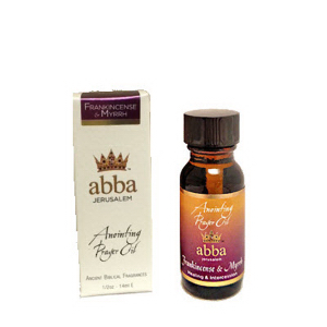 Frankincense & Myrrh Anointing Prayer Oil 0.5oz - Abba Oils Ltd